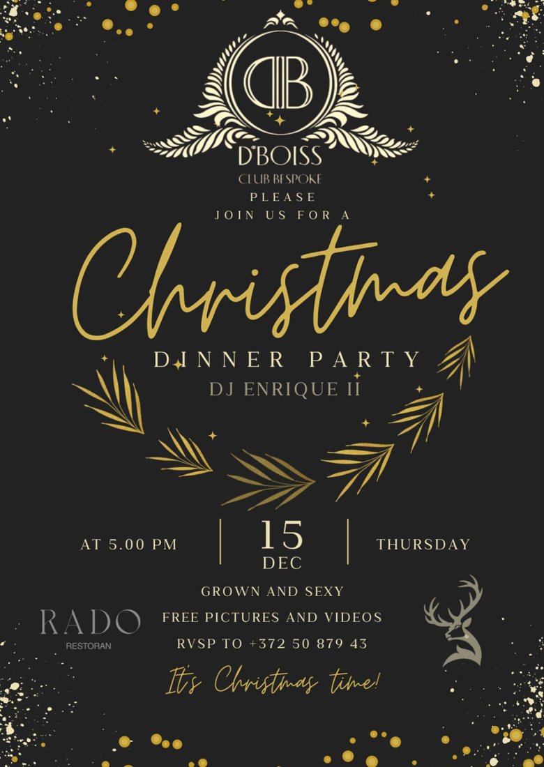 Christmas event kujundus