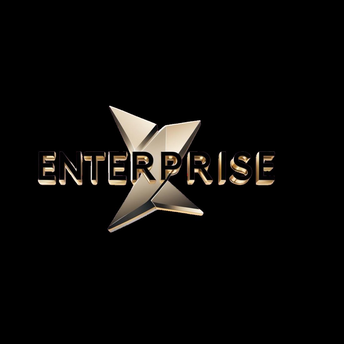 Enterprise metallic logo